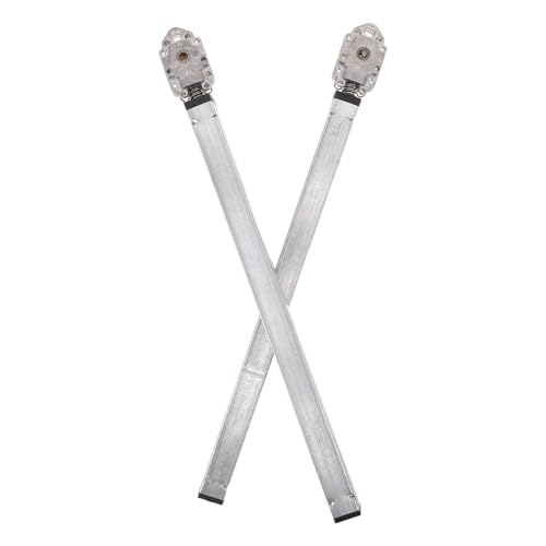 2pcs Adjustable Cabinet Lifting Rod - Hand Crank Desk Lift Pole - Manual Height Adjustment Rod Replacement for Standing Desk Home Use