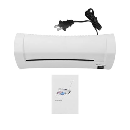 OSMILE SL200 Laminator Machine for Hot and Cold Lamination - A4 Size Document Photo and Card Laminating Machine with 230mm Entry Width - Two Roller System for Home and Office Use