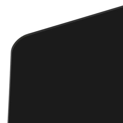 4PCS Divider Privacy Desk Panel,Table Mount Freestanding Desk Divider Acrylic Panel Holder with Clamps for Office, School- 4mm Thick,23.6"x15.8" (Black) - color: Black