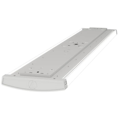 Lithonia Lighting 4' Wraparound LED Shop Light, Adj Brightness, 3-in-1 CCT - size: Medium, style: Curved