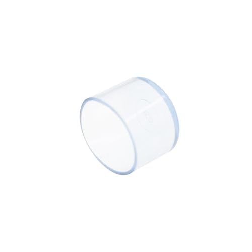 Round Chair Leg Caps,PVC Furniture Feet Covers,TTZEZE Transparent Round Floor Protectors,Clear Table Feet Covers Preventing Plastic Chair Leg Covers Scratches and Noise 35mm/1.38'', 12 - size: 1.38 inches
