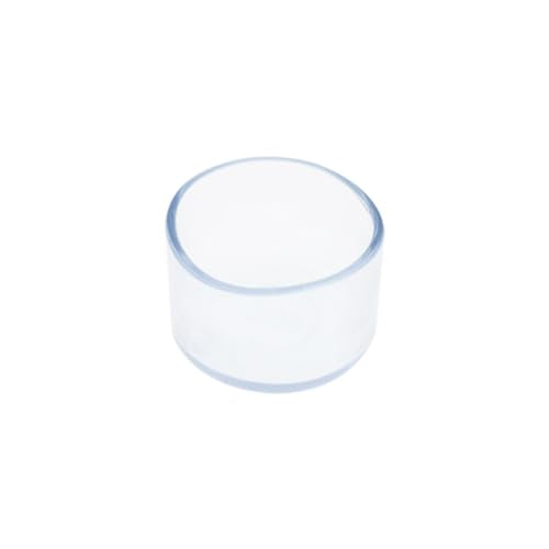 Round Chair Leg Caps,PVC Furniture Feet Covers,TTZEZE Transparent Round Floor Protectors,Clear Table Feet Covers Preventing Plastic Chair Leg Covers Scratches and Noise 32mm/1.26'', 12 - size: 1.26 inches