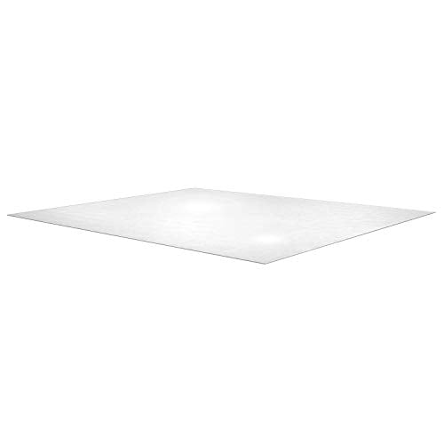 Floortex® Ultimat® Strong Polycarbonate Square Chair Mat for Low Pile Carpets - 60" x 60" - size: 60" x 60"