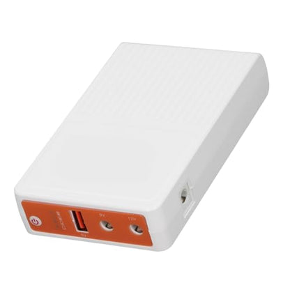10400mAh Mini UPS Power Supply, Compact Power Backup for Routers Modems, Effective Battery Backup for Home Security and Networking Needs