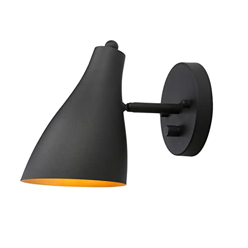 Pathson Adjustable Wall Sconce Lighting with Dimmer Switch - color: Black Type-1