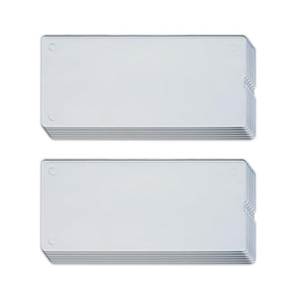 Blue Ginkgo 12-Drawer Cabinet Dividers, 12-Pack - color: Clear, size: 12 Drawer