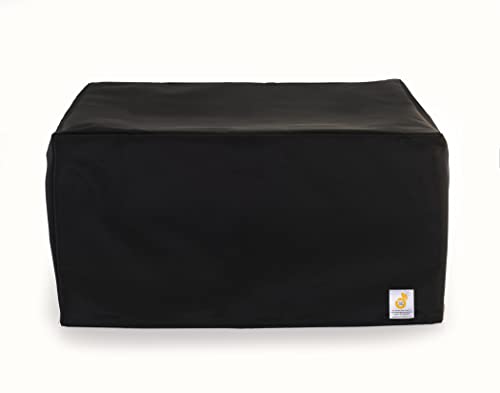 The, Anti Static Cover for Canon Pixma TS9521C All-in-One Printer, Black Nylon and Waterproof Dimensions 18.5''W x 14.5''D x 7.6''H by The LLC