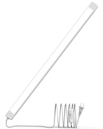 ASOKO 25" Under Cabinet LED Lights Plug in Workbench Light 1000LM 6000K - color: Cool White, size: 25 Inch