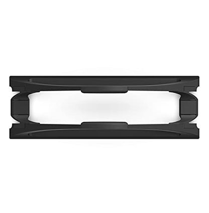 HumanCentric Vertical Laptop Stand for Desks in Matte Black, Upright Adjustable Holder to Dock Apple MacBook Stand, and Other Laptops to Organize Work & Home Office, Automatic Grip - color: Black