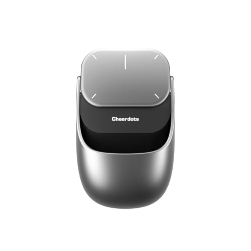 Cheerdots2 Bluetooth Detachable Air Mouse Touchpad Mouse with Voice Recording, Presentation Clicker Wireless Presenter Presentation Remote for Mac, Windows (Recording, Silver) - color: Silver, style: Recording