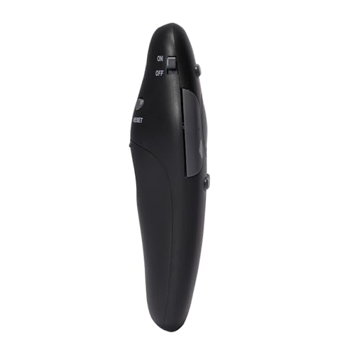 Mingzhe Wireless Presenter Remote 2.4GHz Red Pointer Plug and Play Page Turner for Presentations Laptop Computer Educators Professionals