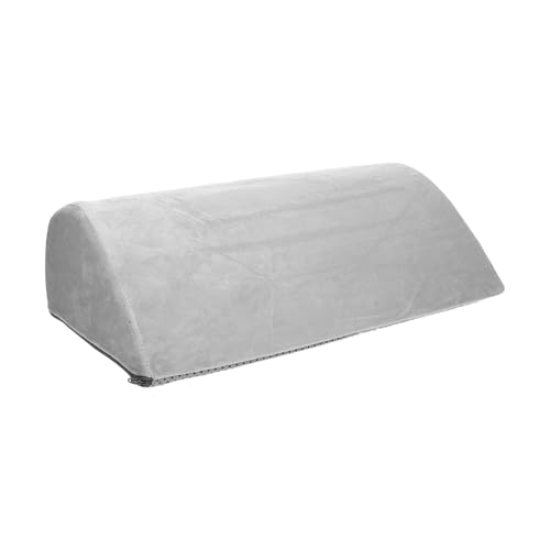 Gatuida Memory Foam Footrest with Handle, Washable Tear-Drop Shape Non-Slip Cushion, Under-Desk Foot Support for Office, Home, Travel Relaxation