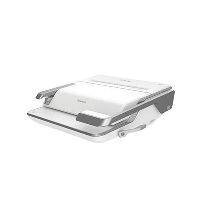 Fellowes Lyra 3-in-1 Binding Machine with Storage Tray - 20 Sheet Punch Capacity for A4/A5 Documents - Built in Stapler - 300 Sheet Capacity - Includes 1000 Staples - Ideal for School or Small Office