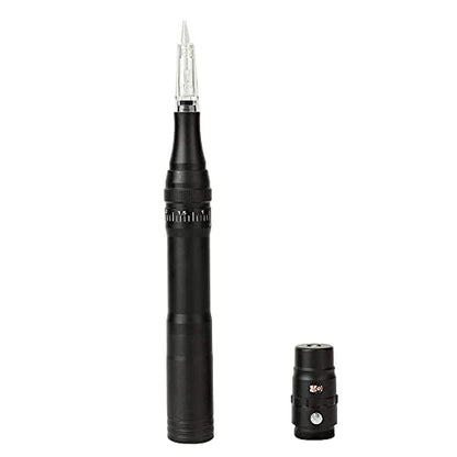 Permanent Makeup Rotary Tattoo Machine Eyebrow Pen Machine with 10PCS Needles For Eyebrows,Lips,Eyeliners B950b (Black) - color: Black