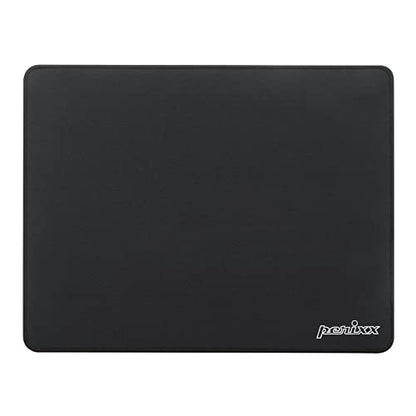 Perixx DX-1000XL Waterproof Gaming Mouse Pad with Stitched Edge - Non-Slip Rubber Base Design for Laptop or Desktop Computer - XL Size 15.75 x 12.6 x 0.12 Inches, black - size: 15.8L x 12.6W inches