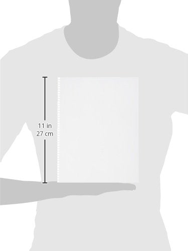 PrintWorks Professional Prepunched Paper, 8.5 x 11, 20 lb, 44-Oval Hole Spiral Coil (4:1 Pitch) Binding Paper, 500 Sheets, White (04145) (Pack of 2) - size: 20 lb (Pack of 2), style: Spiral, 44-Hole