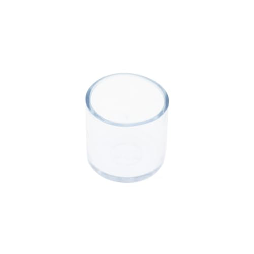 Round Chair Leg Caps,PVC Furniture Feet Covers,TTZEZE Transparent Round Floor Protectors,Clear Table Feet Covers Preventing Plastic Chair Leg Covers Scratches and Noise 25mm/0.98'', 12 - size: 0.98 inches