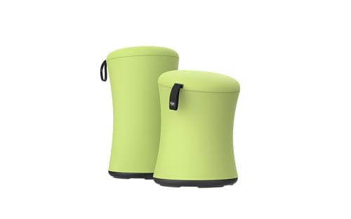 Boba Chair Stylish Active Wobble Stool, ADHD Chair, Improves Posture and Focus, Ergonomic with Height Adjustable Stool for Adults Children for Home Office, Study Room (Lime Green) - color: Lime Green