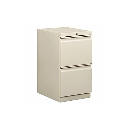 HON 33823RS 22-7/8-Inch Efficiencies Mobile Pedestal File with 2 File Drawers - color: Light Gray