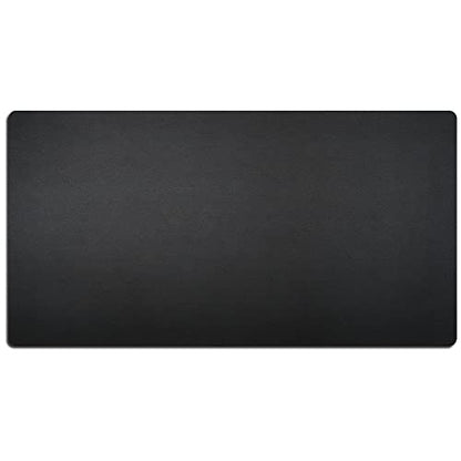 Nekmit Leather Desk Blotter Pad 34 x 17 Inches, Flat, Non-Slip, Waterproof, Black - color: Black, size: 17" x 34"