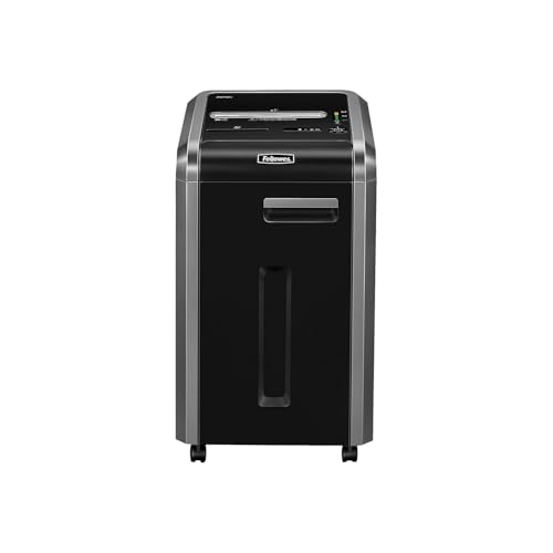 Fellowes Powershred 225Ci 22-Sheet 100% Jam-Proof Crosscut Paper Shredder Commercial Grade for Office, Black 3825001 - style: 22-Sheet