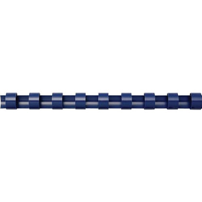 Fellowes Plastic Combs - Round Back, 3/8 Inch, 100 pack, Navy (52505) - color: Navy