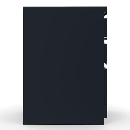 Staples 3-Drawer Vertical File Cabinet, Letter Size Documents, Lockable, 19.88" D x 15" W x 27.75" H, Black - color: Black, size: 1 Pack, style: 20'' Depth