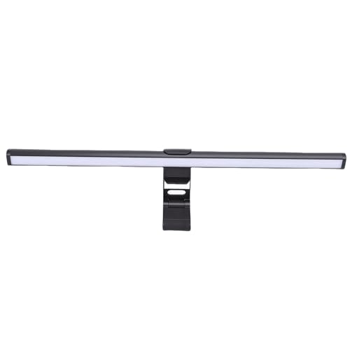 Fabater Monitor Light Bar, 245LM Dual Sided LED Desk Lamp with 3 Color Temperatures 3000K 4000K Care Dimmable Brightness, Desk Light with Clamp for Computer Screen USB Powered