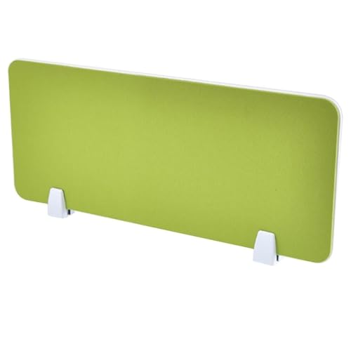 Freestanding Acoustic Desk Privacy Divider - Soundproof Partition for Office Library Classroom Enhanced Focus Noise Reduction Modern Design - color: Green, size: 60x20cm/23.6x7.9in
