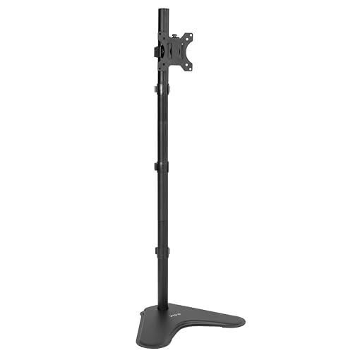 VIVO Single Monitor Desk Stand for 13 to 27 inch Screens, STAND-V011H - color: Black, size: 38" Tall