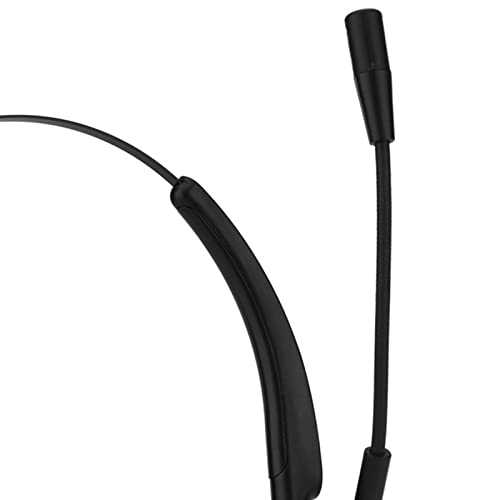 Call Center Headset with Noise Cancelling Mic - 12 Hours Wireless Communication