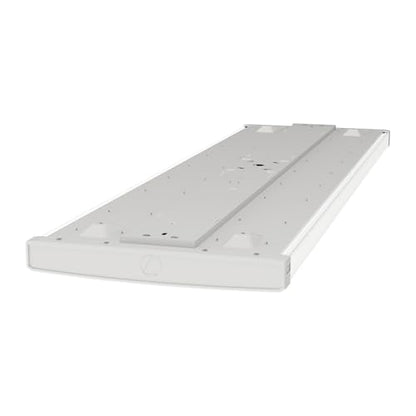 Lithonia Lighting 4' Wraparound LED Shop Light, Adj Brightness, 3-in-1 CCT - size: Wide, style: Flat