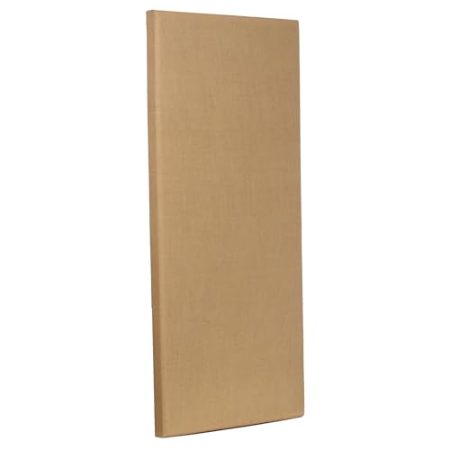 ATS Acoustics Sound Absorbing Acoustic Panel 24" x 48" x 2" Beveled Edge (Natural) - color: Natural