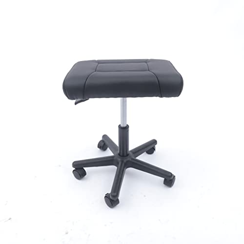 Foot Stool Under Desk, Foot Rest Under Desk for Office Use Adjustable Footrest Office Foot Stool with Wheels Ergonomic Under Desk Foot Stand for Home Office