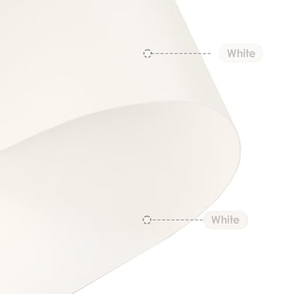 Faux Leather Table Cover,1.8mm Thick,17x72 Inch Desk Cover,Dresser Cover Top,Dresser Protector Top,Dresser Cover,End Table Cover.(White+White,17x72) - color: White+white, size: 17×72inch