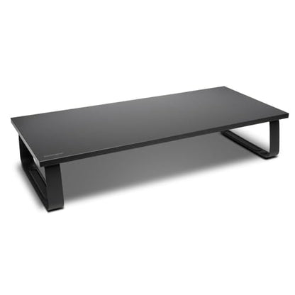 Kensington Extra Wide SmartFit Monitor Stand, Ergonomic Height Adjustable, for Monitors up to 32 Inches and MacBook M1/M2/M3/M4 (K55726WW) Black