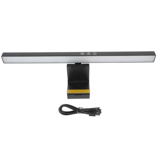Toddmomy Dimmable Computer Monitor Light Bar with Blue Light Filter Touch Control Screen Lamp USB Powered for Eye Care Adjustable Brightness for Office and Gaming