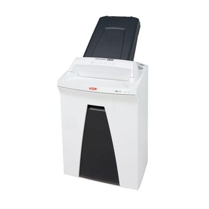 HSM SECURIO AF300 L4 Micro-cut Shredder with automatic paper feed; shreds up to 300 automatically/13 manually; 9 gallon capacity - size: 300 sheet, style: micro cut