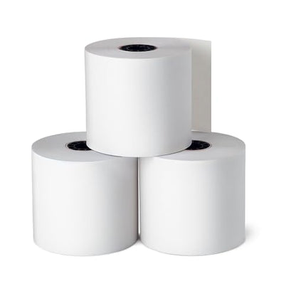Staples Adding Machine, Register, and Calculator Rolls 2 1/4" x 130' 1-Ply, 12/Pack