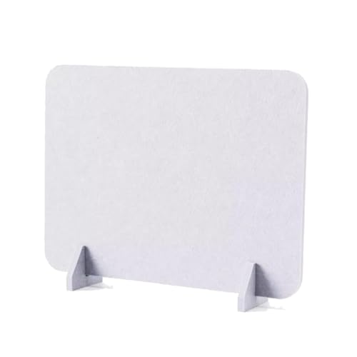 Desk Privacy Divider, Desk Divider Acoustic, Desktop Privacy Panel Acoustic Partition, Reduce Noise and Visual Distractions, Home Offices Libraries Classroom(White,30x40cm) - color: White, size: 30x40cm