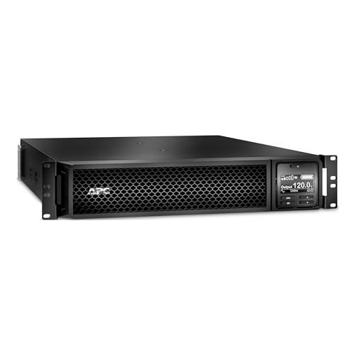 APC UPS 1000VA Smart-UPS Single Phase Online Uninterruptible Power Supply, Rack Mount UPS (SRT1000RMXLA) - size: 1000VA, style: Rack Mount