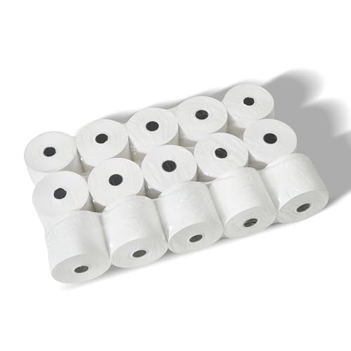 2 1/4" x 150' 1-Ply Bond, 20 Rolls, Compatible with El-1750, 1801, P23, XE, A155, A152, A150, A130, ERC 340, 380, 322, ER 250, 220, CBM200, CBM 510, 520, 530, 531, and More - size: 2-1/4 x 150 One-Ply Bond