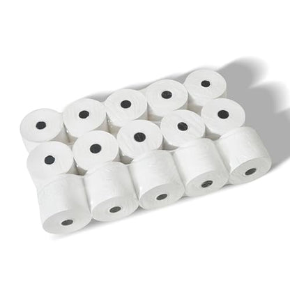 2 1/4" x 150' 1-Ply Bond, 20 Rolls, Compatible with El-1750, 1801, P23, XE, A155, A152, A150, A130, ERC 340, 380, 322, ER 250, 220, CBM200, CBM 510, 520, 530, 531, and More - size: 2-1/4 x 150 One-Ply Bond