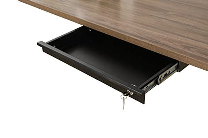 Pull-Out Desk Drawer - Office Storage Organizer Mounts Easily, Space-Saving Slide-Out drawer for Under Desk (24.4 in Internal Width)