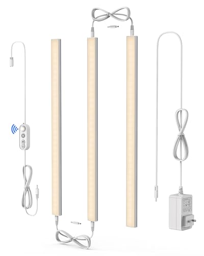 Motion Sensor Under Cabinet Lighting 2700K 3-Pack - color: Warm White 2700K, size: Motion sensor-3 pack