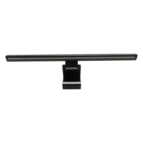 Zunate Computer Monitor Light Bar, Extra Computer Lighting, RGB Backlight LED 3 Gear Dimmable Screen Light Bar, Touch Control Screen Lamp for Office Desk Gaming