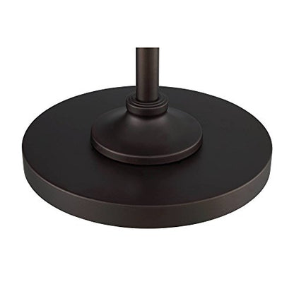 Kayne 61" Tall Satin Bronze Rustic Downbridge Floor Lamp - color: Bronze