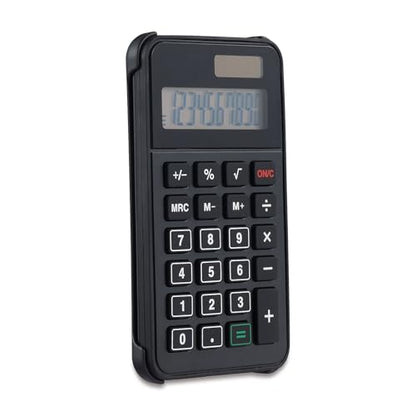 Staples 10-Digit Battery & Solar Basic Pocket Calculator, Black - size: 1 Pack, style: 10-Digit