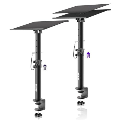 Clamp On Desktop Studio Monitor Speaker Stands Pair