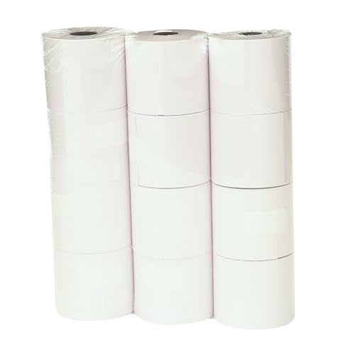 Universal 35715GN Adding Machine/Calculator Roll, 16 lb, 2-1/4" x 130 ft, White (Pack of 12)